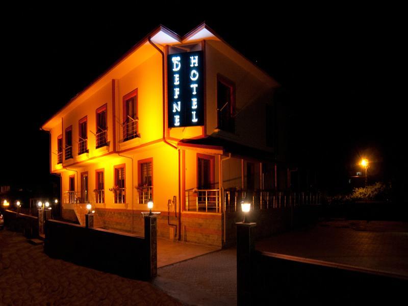 Defne Hotel อักวา ภายนอก รูปภาพ